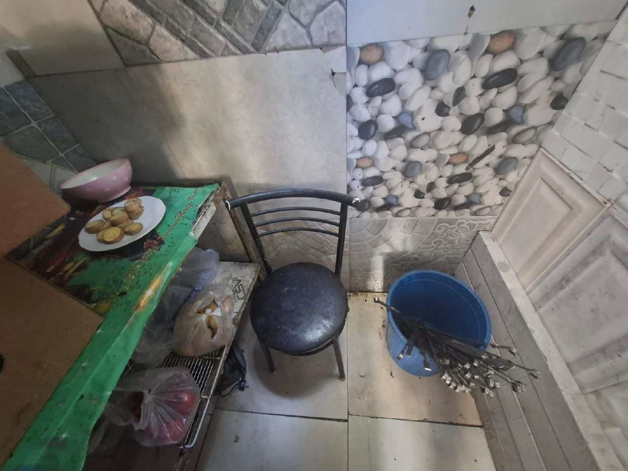 Bakının mərkəzində kabab evi bağlandı - FOTOLAR